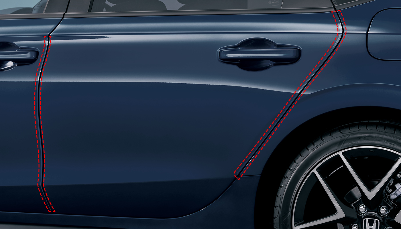 ドアエッジプロテクションフィルム