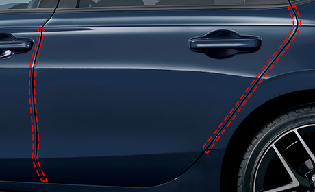 ドアエッジプロテクションフィルム