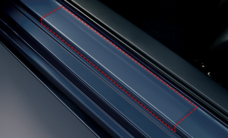 サイドシルプロテクションフィルム