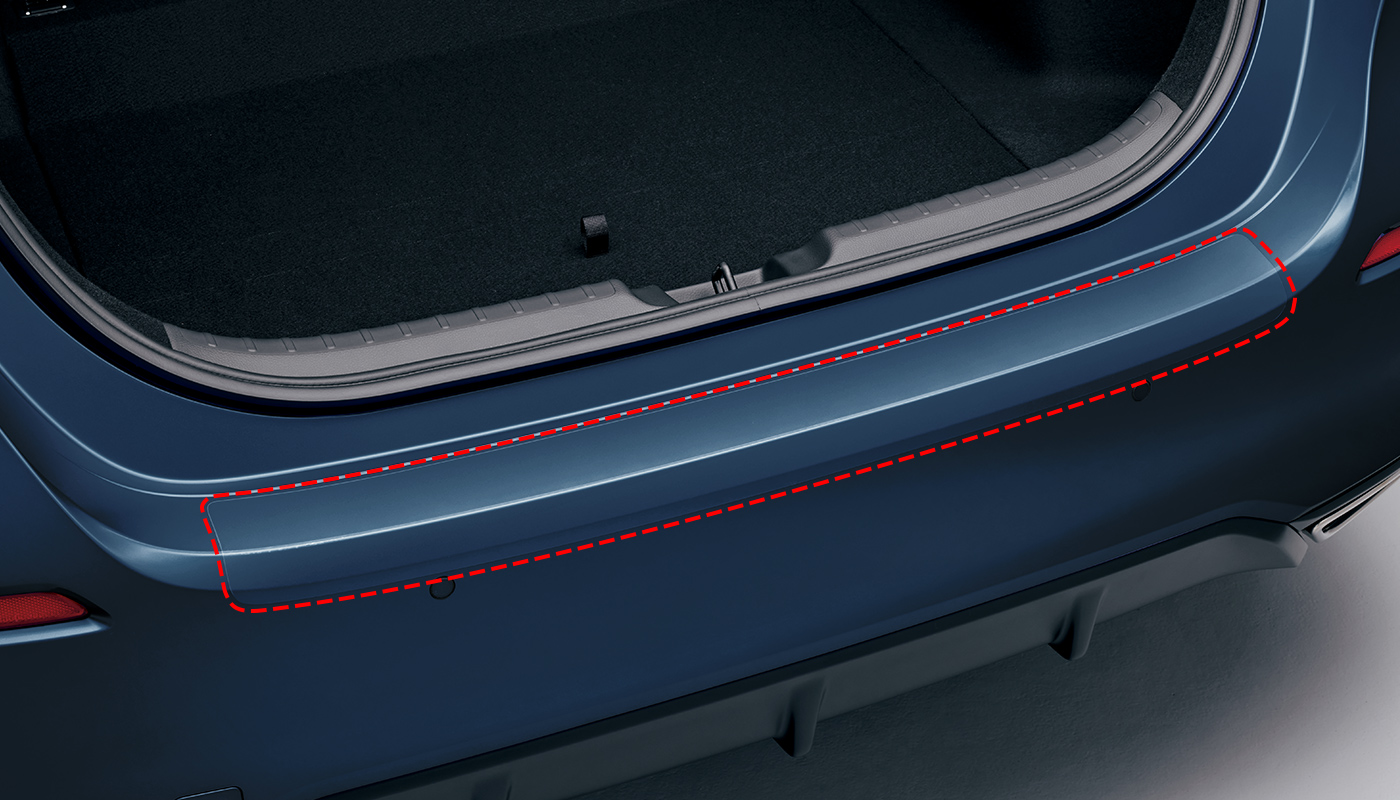 リアバンパープロテクションフィルム