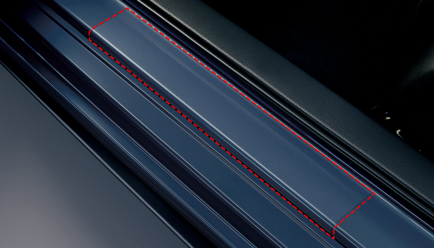 サイドシルプロテクションフィルム