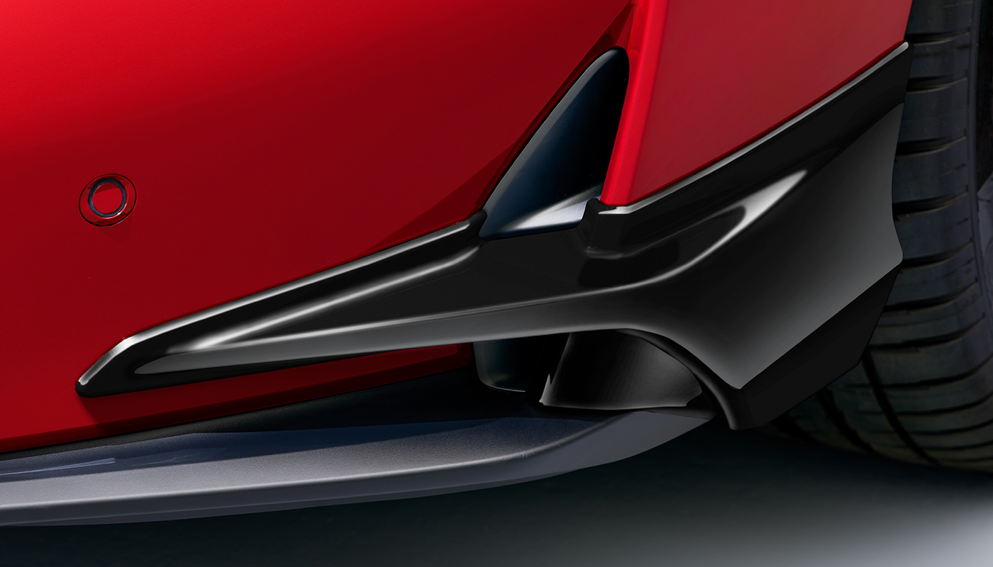 フロントバンパーガーニッシュ