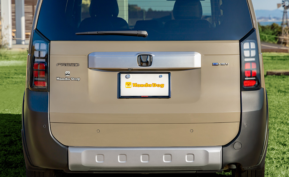 リア正面から見たときのイメージ。