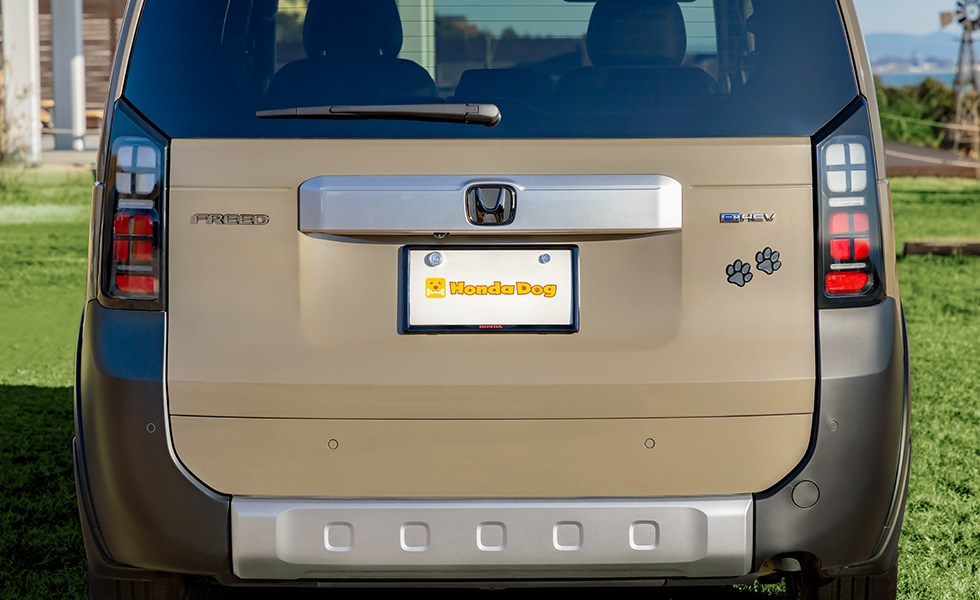 リア正面から見たときのイメージ。