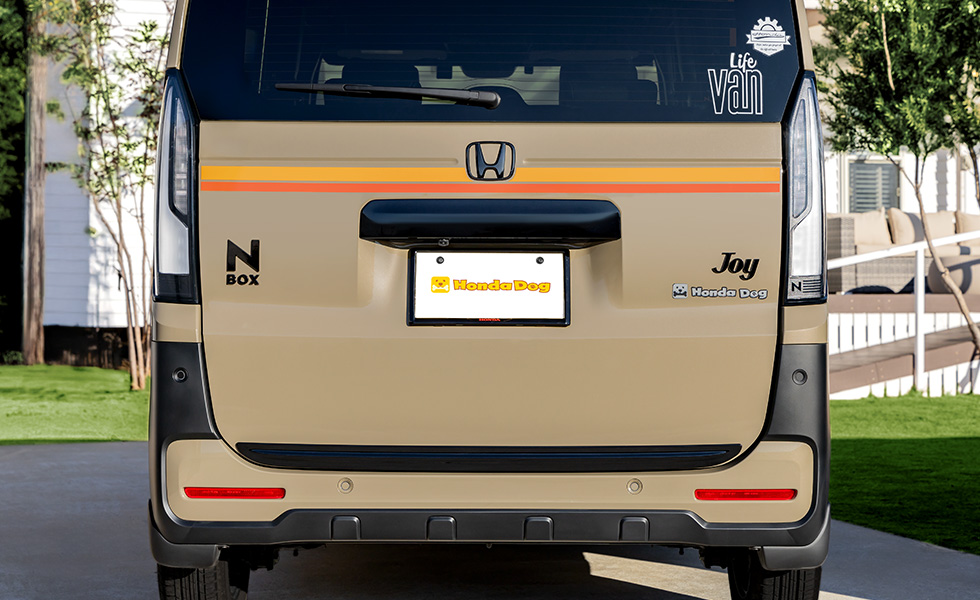 リア正面から見たときのイメージ。