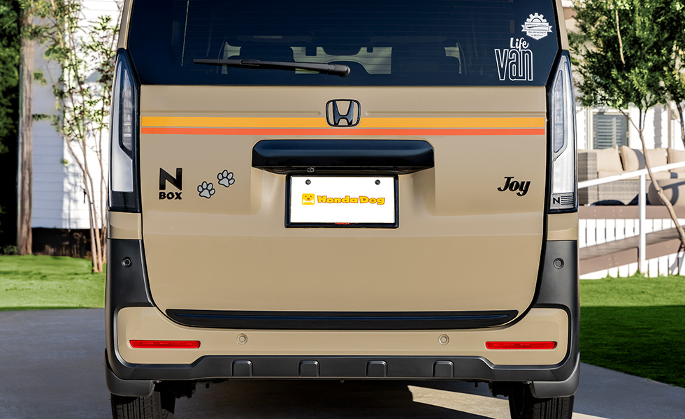 リア正面から見たときのイメージ。