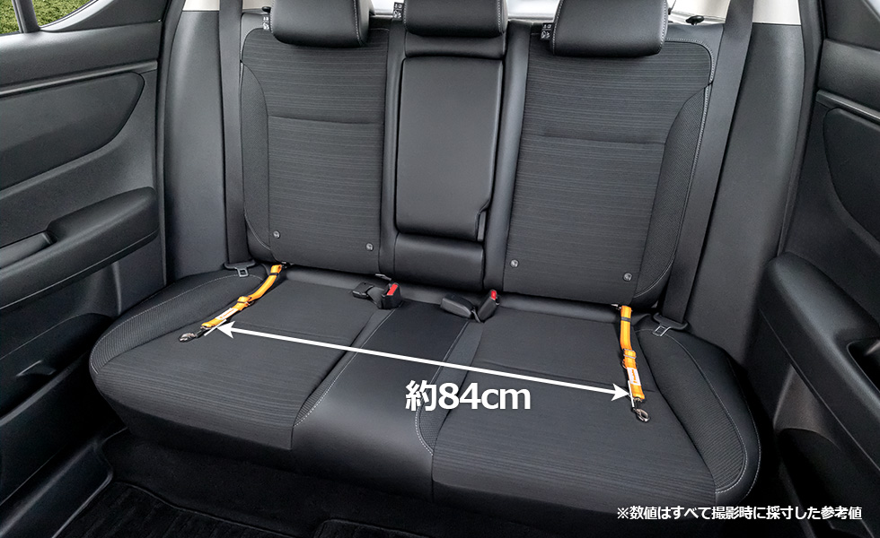 2本装着したときのリード間のスペース（一番離れているとき ）。