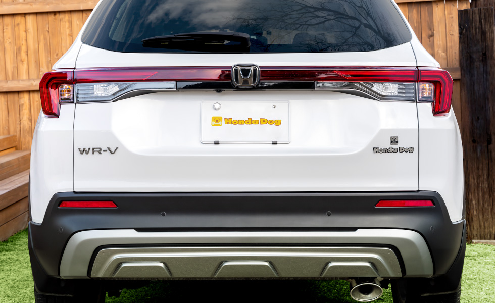 リア正面から見たときのイメージ。