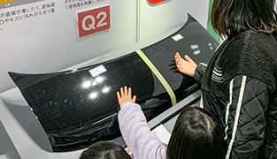 コーティング効果体験