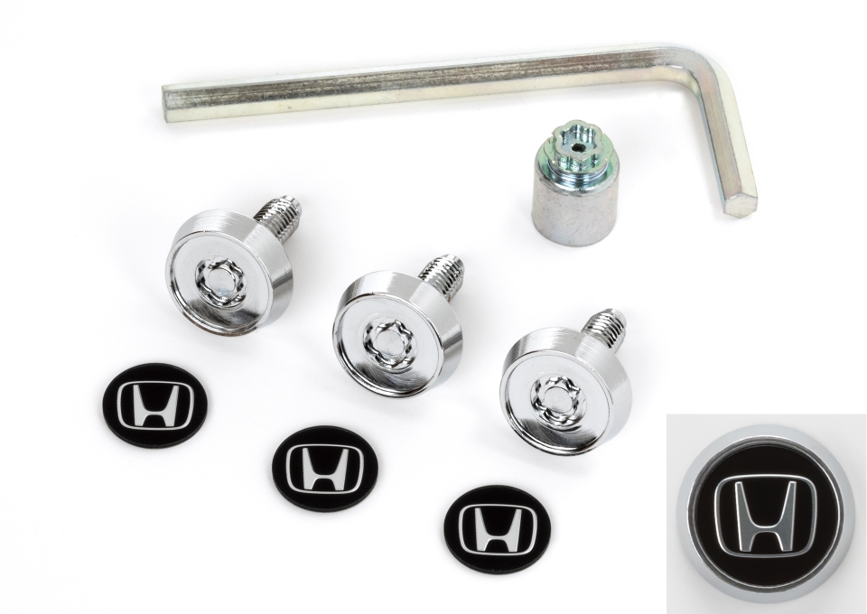 ナンバープレートロックボルト