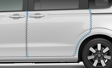 ドアエッジプロテクションフィルム