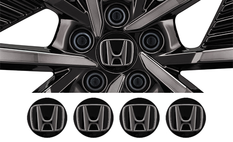 アルミホイールセンターキャップ<br>（ブラックHマーク）