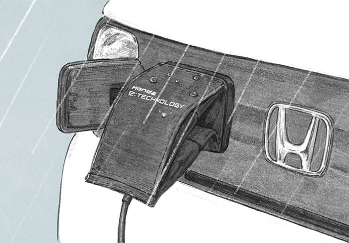 ポートリッドカバー使用イメージ