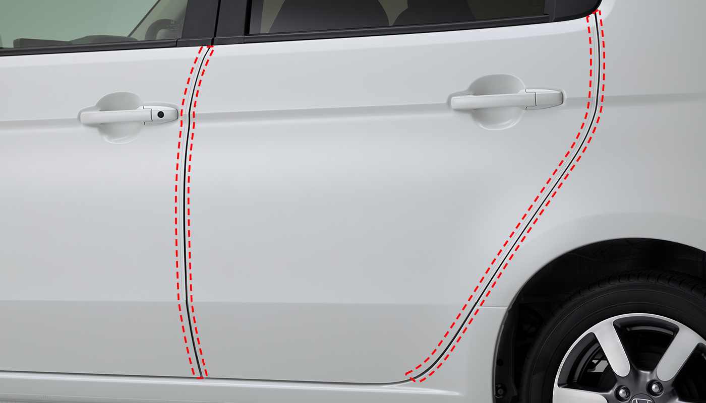 ドアエッジプロテクションフィルム