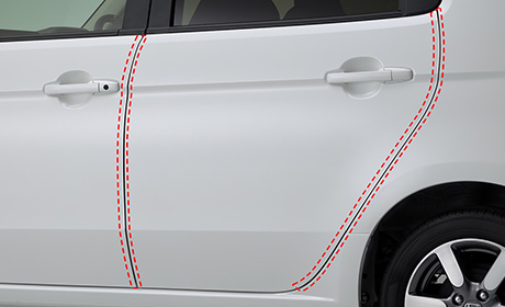ドアエッジプロテクションフィルム