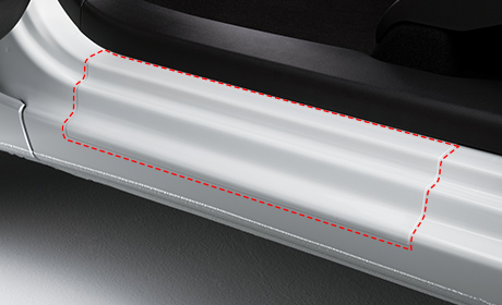 サイドシルプロテクションフィルム