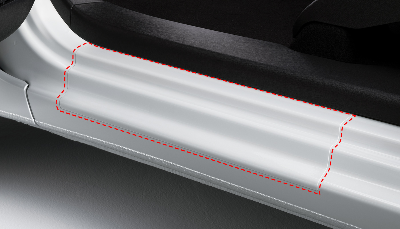 サイドシルプロテクションフィルム