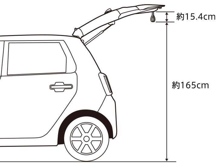テールゲートストラップ