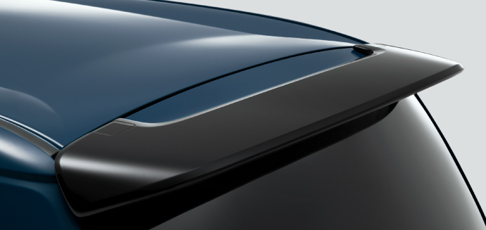 テールゲートスポイラー写真