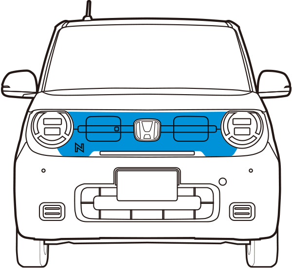 デカール フロントグリル