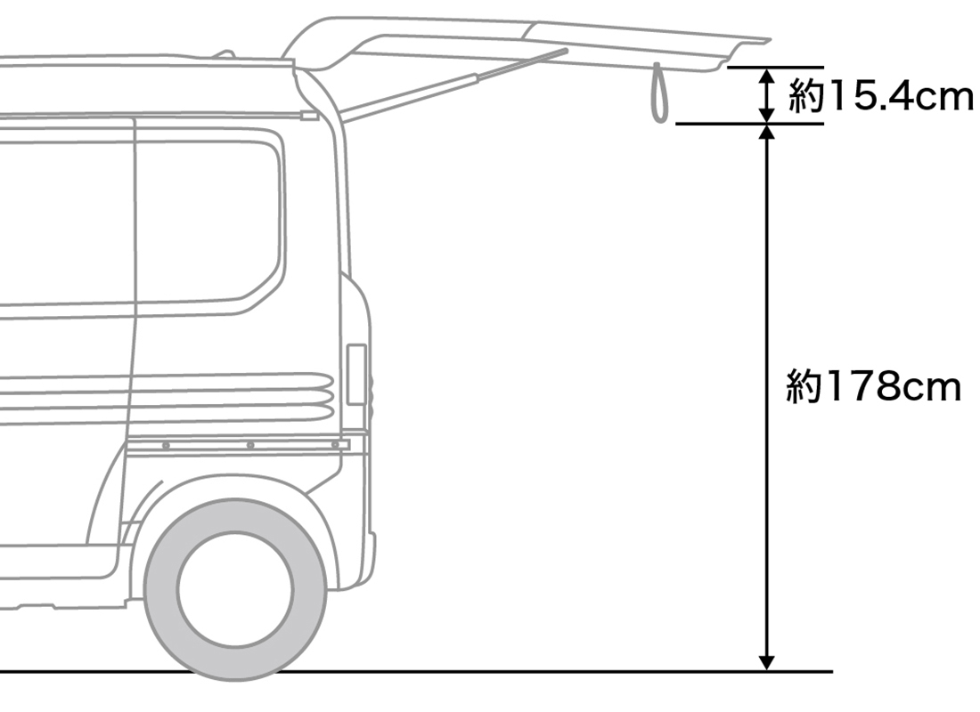 テールゲートストラップ