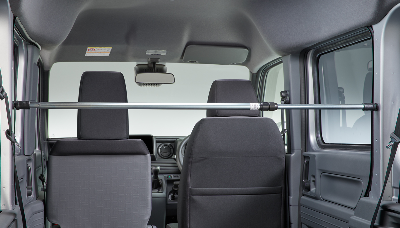 クロスバー 伸縮式