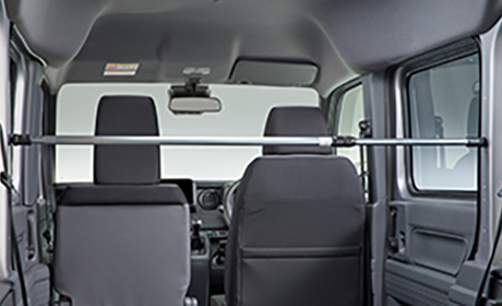 クロスバー 伸縮式