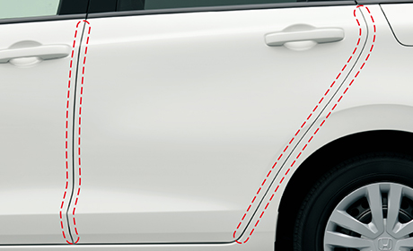 ドアエッジプロテクションフィルム