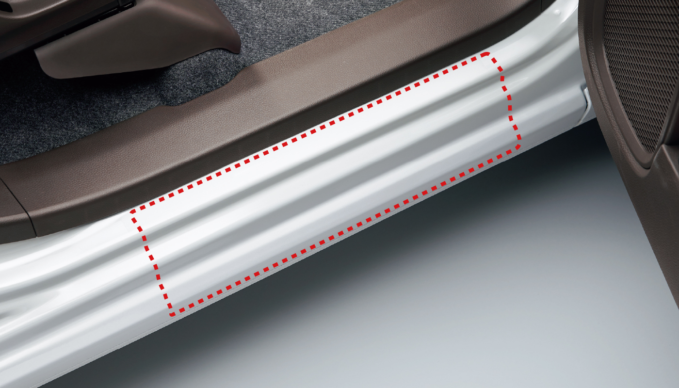 サイドシルプロテクションフィルム