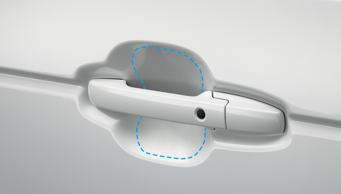 ドアハンドルプロテクションフィルム