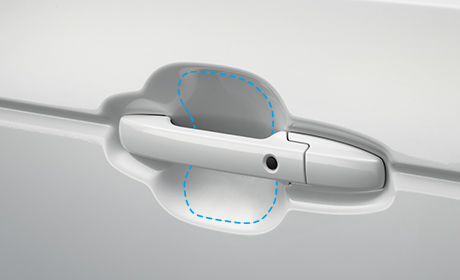 ドアハンドルプロテクションフィルム