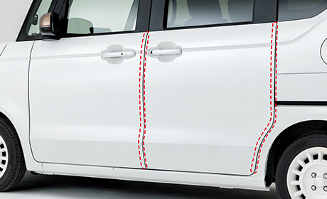 ドアエッジプロテクションフィルム