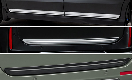 サイド＆テールゲートガーニッシュ／テールゲートガーニッシュ