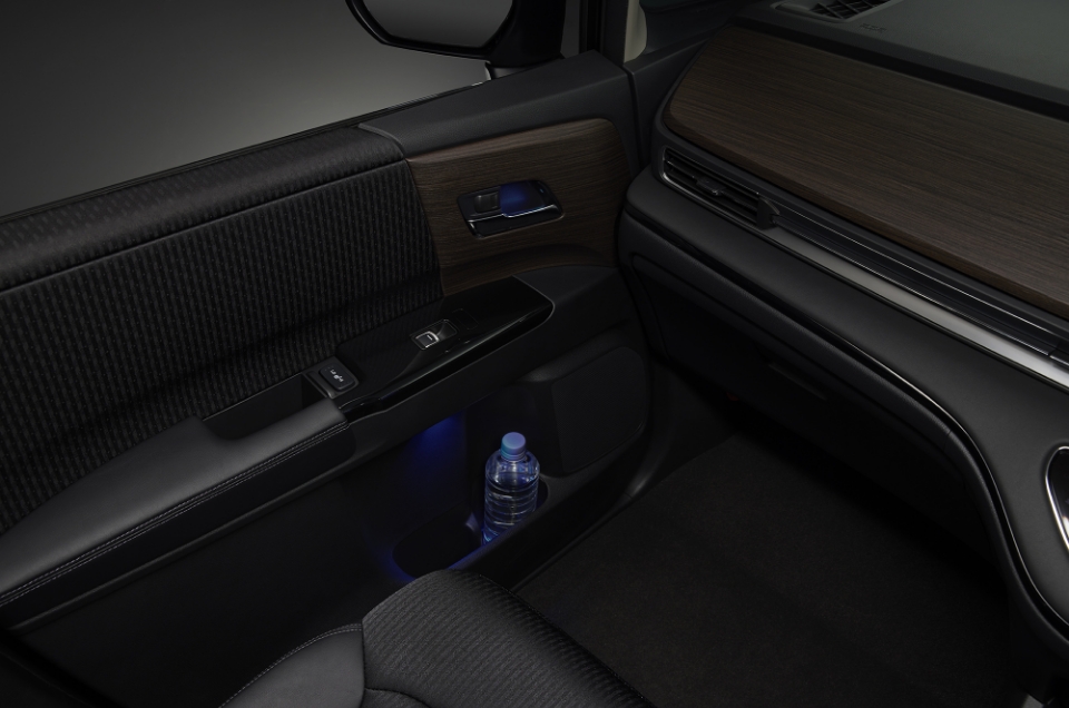 インナードアハンドル&ドアポケットイルミネーション