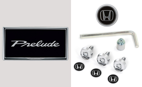 ライセンスフレーム＋ナンバープレートロックボルトのセット