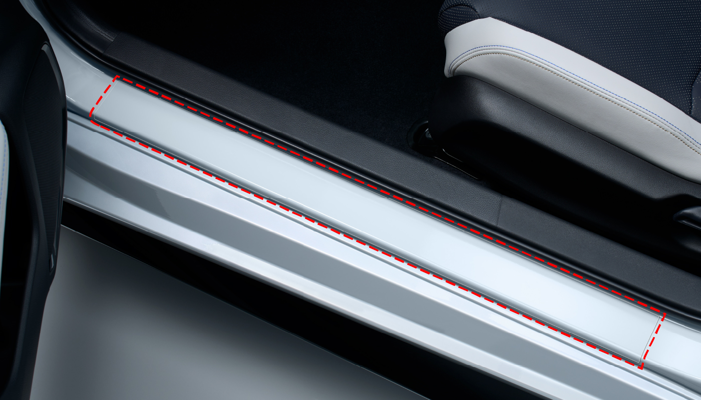 サイドシルプロテクションフィルム