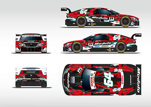 2025NModulo Nakajima Racing SUPER GTQ}ṼJ[OJ