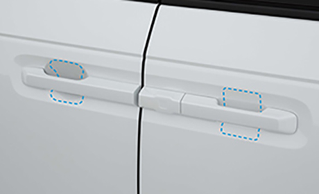 ドアハンドルプロテクションフィルム