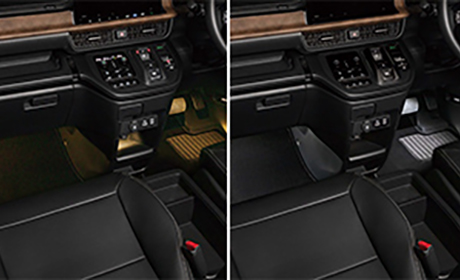 フットライト＆センターコンソールイルミネーション