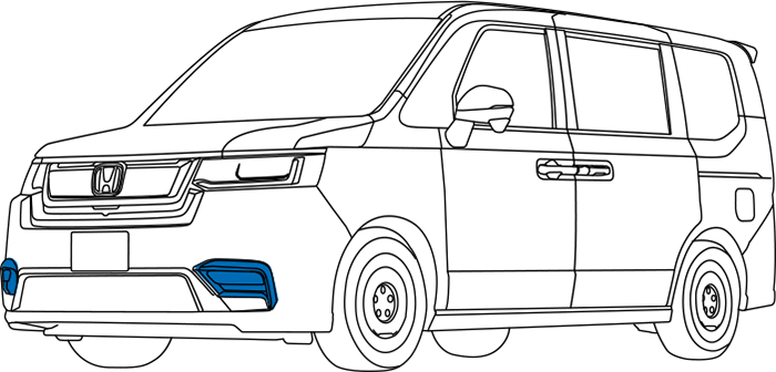 フォグライトガーニッシュ