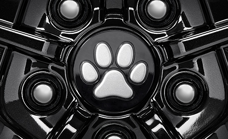 ペットセンターキャップ（肉球）