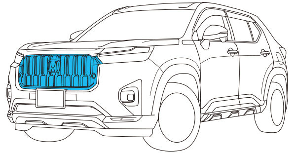 フロントグリル