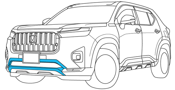 フロントロアーガーニッシュ