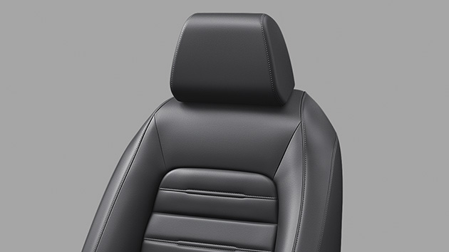 バイオ糸を採用した、上質なシート。