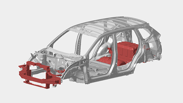 衝突安全設計ボディー