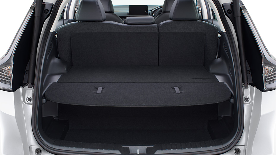 使い方の可能性がひろがる、フレキシブルなカーゴエリア。