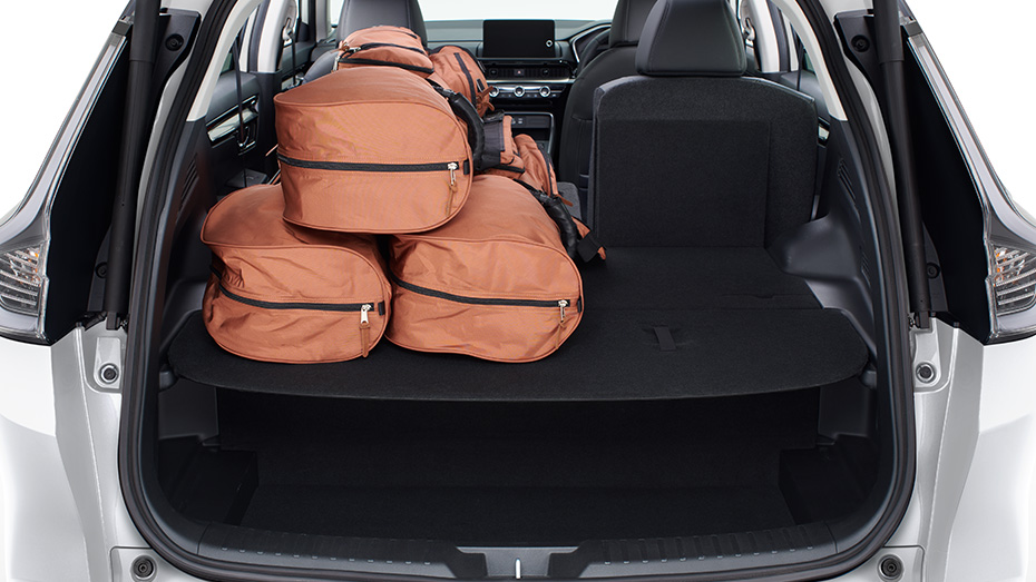 使い方の可能性がひろがる、フレキシブルなカーゴエリア。