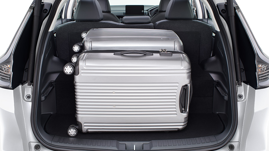 使い方の可能性がひろがる、フレキシブルなカーゴエリア。