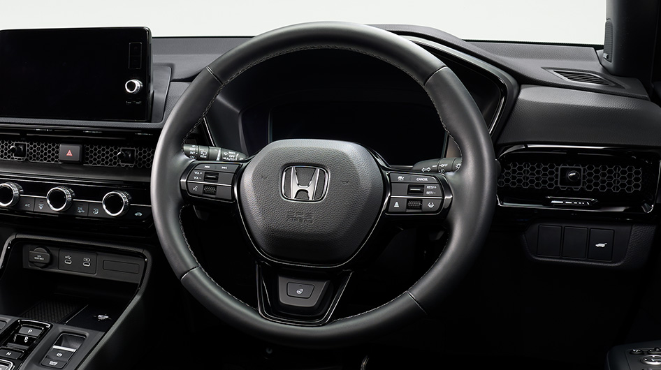 本革巻ステアリングホイール（スムースレザー）