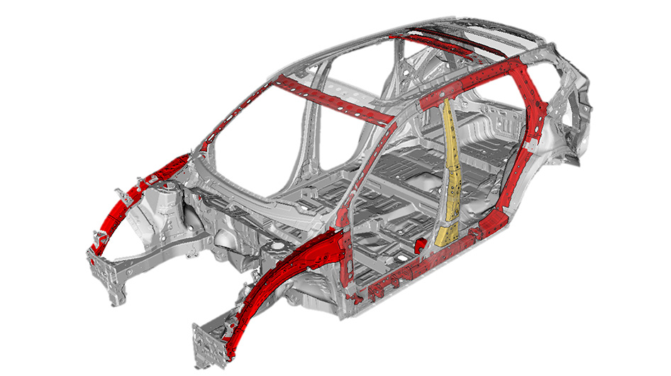 衝突安全設計ボディー